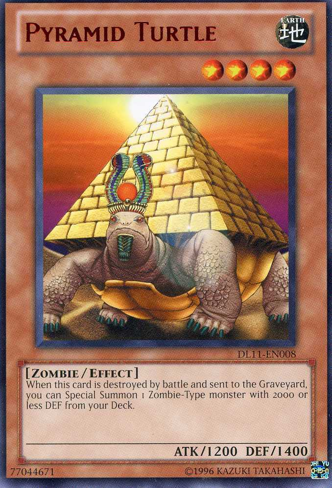 Pyramid Turtle (Red) [DL11-EN008] Rare | Clutch Gaming