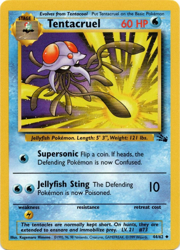 Tentacruel (44/62) [Fossil Unlimited] | Clutch Gaming