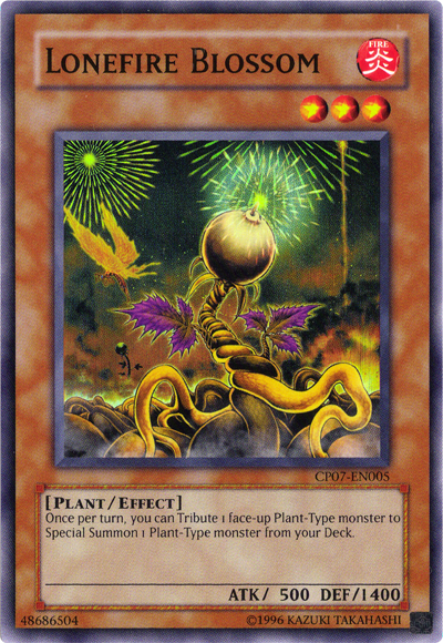 Lonefire Blossom [CP07-EN005] Super Rare | Clutch Gaming