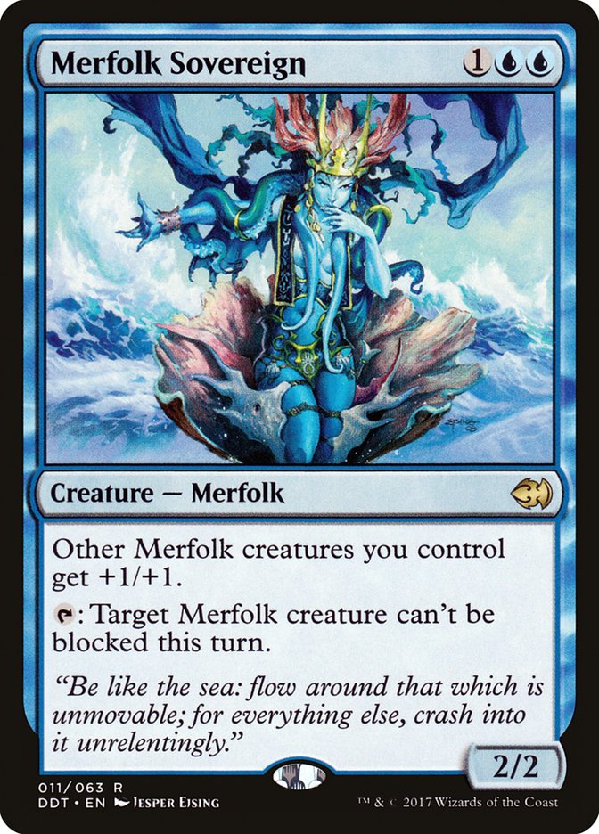 Merfolk Sovereign [Duel Decks: Merfolk vs. Goblins] | Clutch Gaming