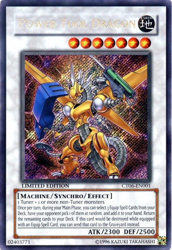 Power Tool Dragon [CT06-EN001] Secret Rare | Clutch Gaming