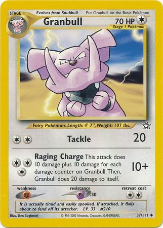 Granbull (37/111) [Neo Genesis Unlimited] | Clutch Gaming