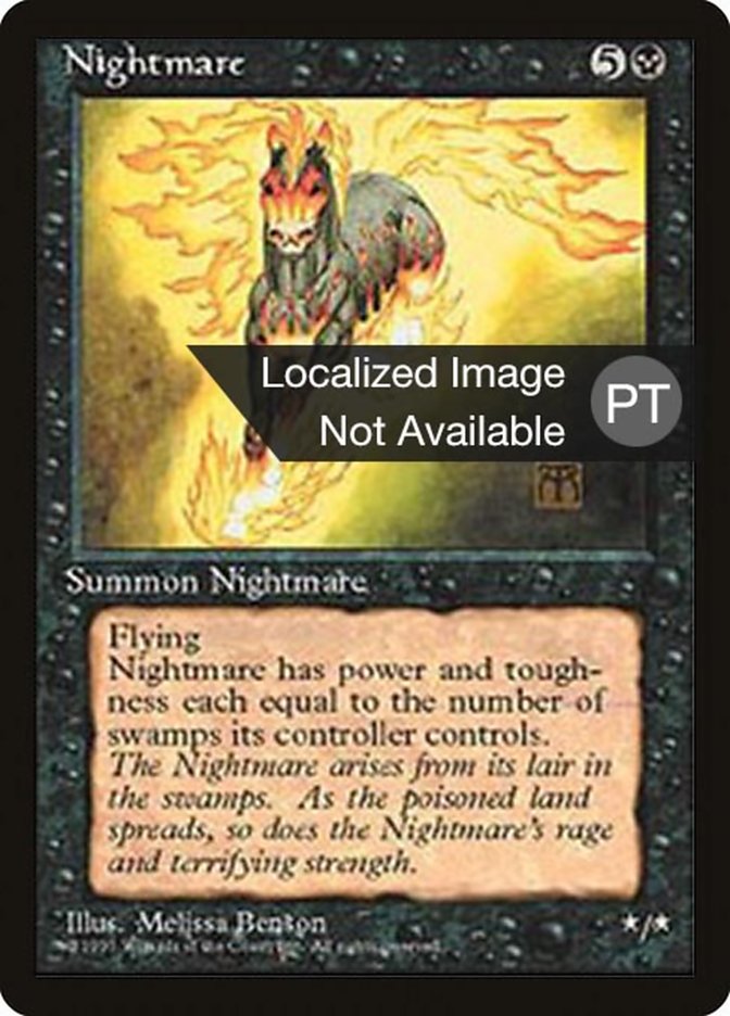 Nightmare [Fourth Edition (Foreign Black Border)] | Clutch Gaming