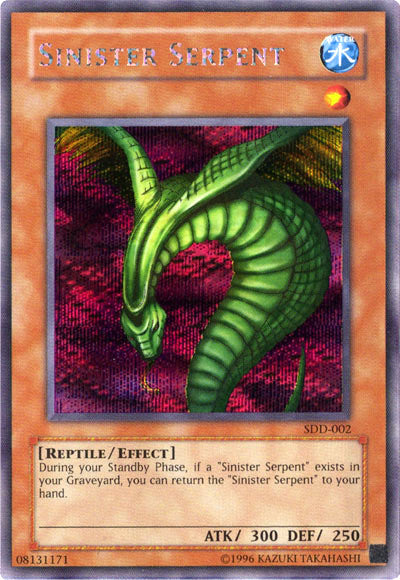 Sinister Serpent [SDD-002] Secret Rare | Clutch Gaming