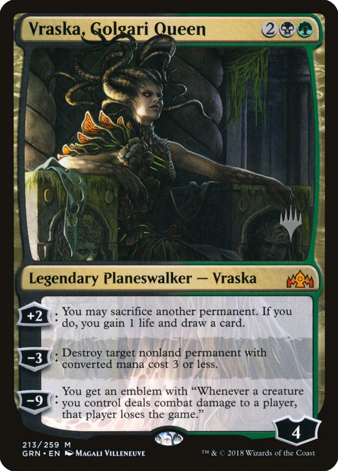 Vraska, Golgari Queen (Promo Pack) [Guilds of Ravnica Promos] | Clutch Gaming