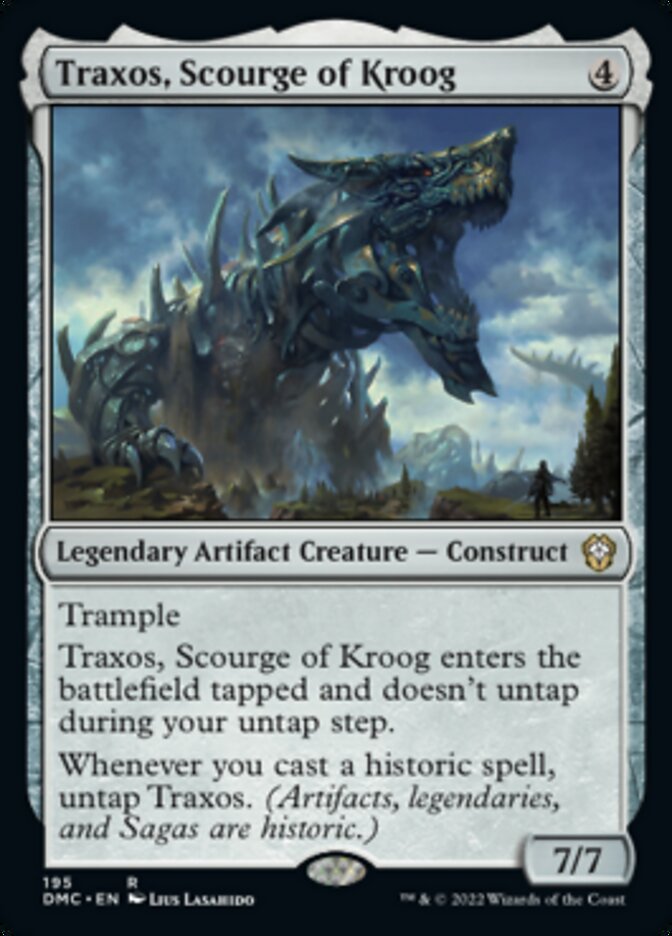 Traxos, Scourge of Kroog [Dominaria United Commander] | Clutch Gaming