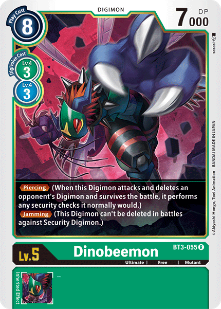 Dinobeemon [BT3-055] [Release Special Booster Ver.1.5] | Clutch Gaming