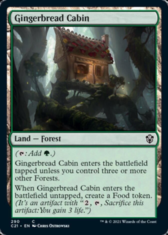 Gingerbread Cabin [Commander 2021] | Clutch Gaming