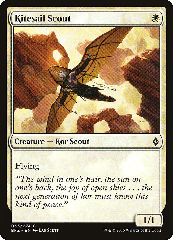 Kitesail Scout [Battle for Zendikar] | Clutch Gaming