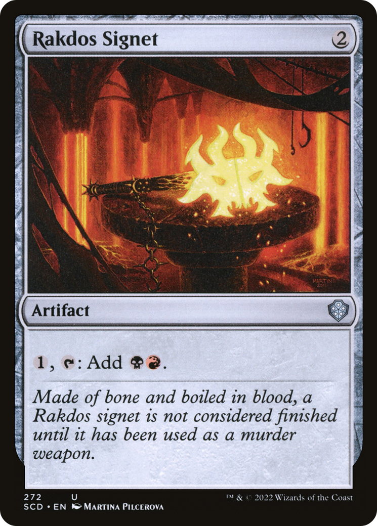 Rakdos Signet [Starter Commander Decks] | Clutch Gaming