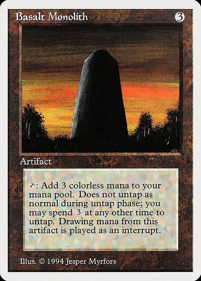 Basalt Monolith [Summer Magic / Edgar] | Clutch Gaming