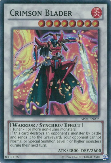 Crimson Blader [AP04-EN008] Super Rare | Clutch Gaming