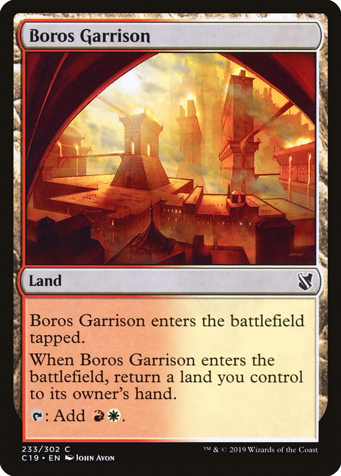 Boros Garrison [Commander 2019] | Clutch Gaming