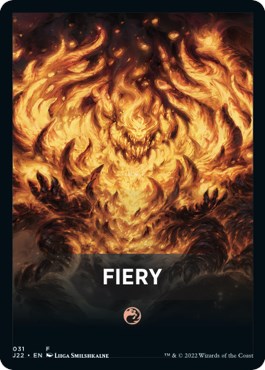 Fiery Theme Card [Jumpstart 2022 Front Cards] | Clutch Gaming