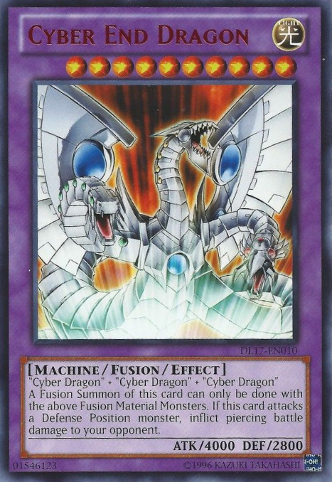 Cyber End Dragon (Red) [DL17-EN010] Rare | Clutch Gaming