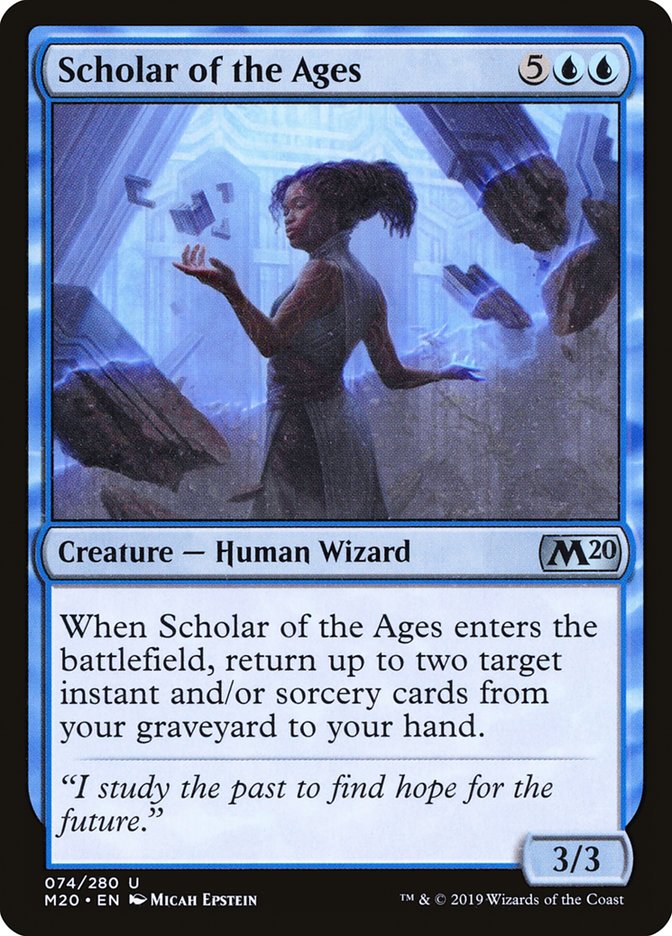 Scholar of the Ages [Core Set 2020] | Clutch Gaming