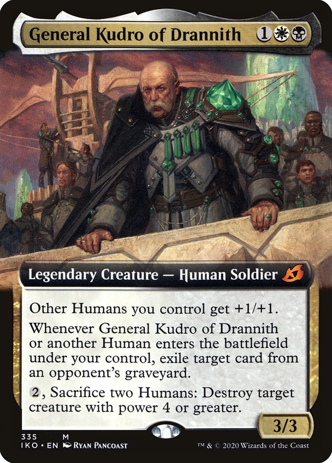 General Kudro of Drannith (Extended Art) [Ikoria: Lair of Behemoths] | Clutch Gaming