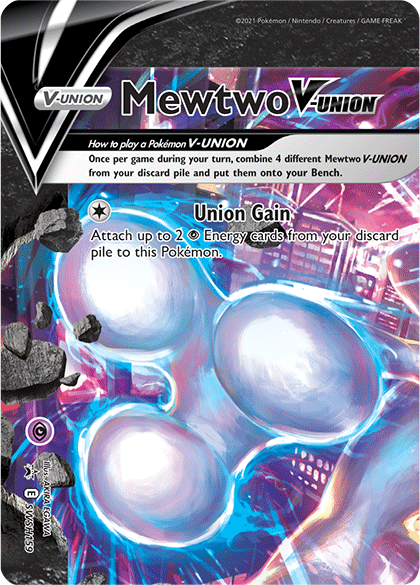 Mewtwo V-Union (SWSH159) [Sword & Shield: Black Star Promos] | Clutch Gaming