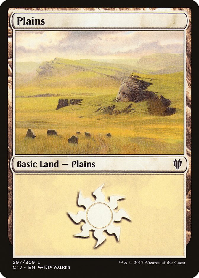 Plains (297) [Commander 2017] | Clutch Gaming