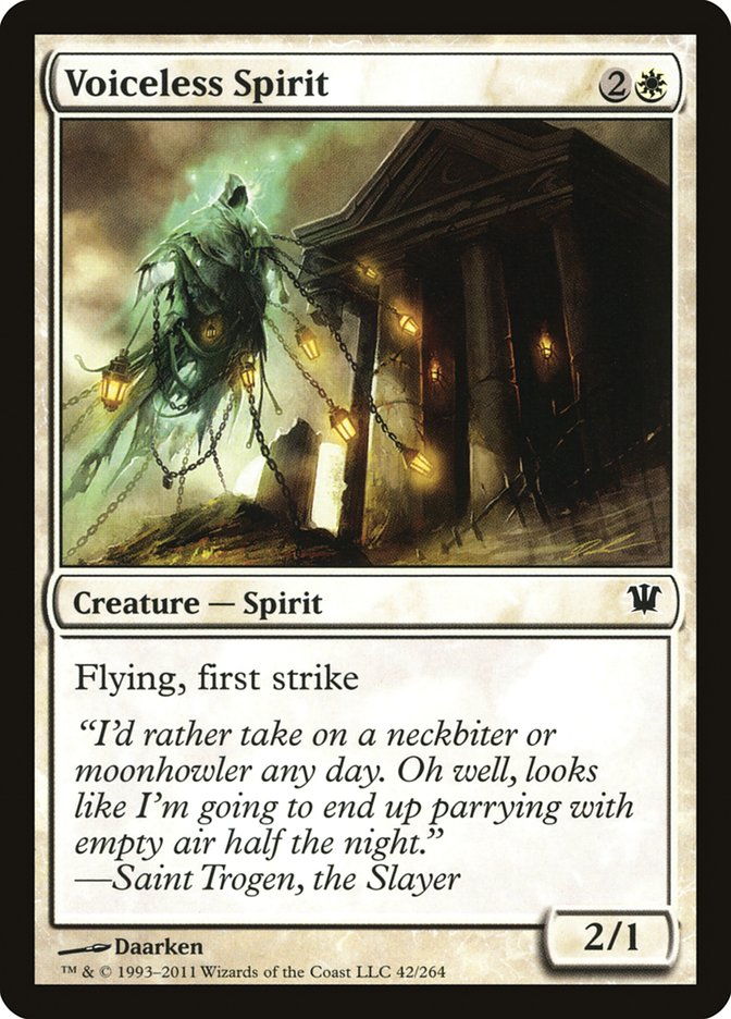 Voiceless Spirit [Innistrad] | Clutch Gaming