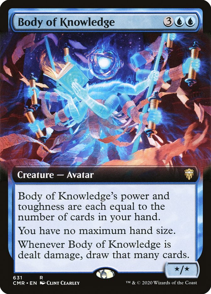 Body of Knowledge (Extended Art) [Commander Legends] | Clutch Gaming