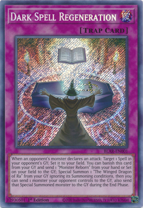 Dark Spell Regeneration [BLAR-EN001] Secret Rare | Clutch Gaming