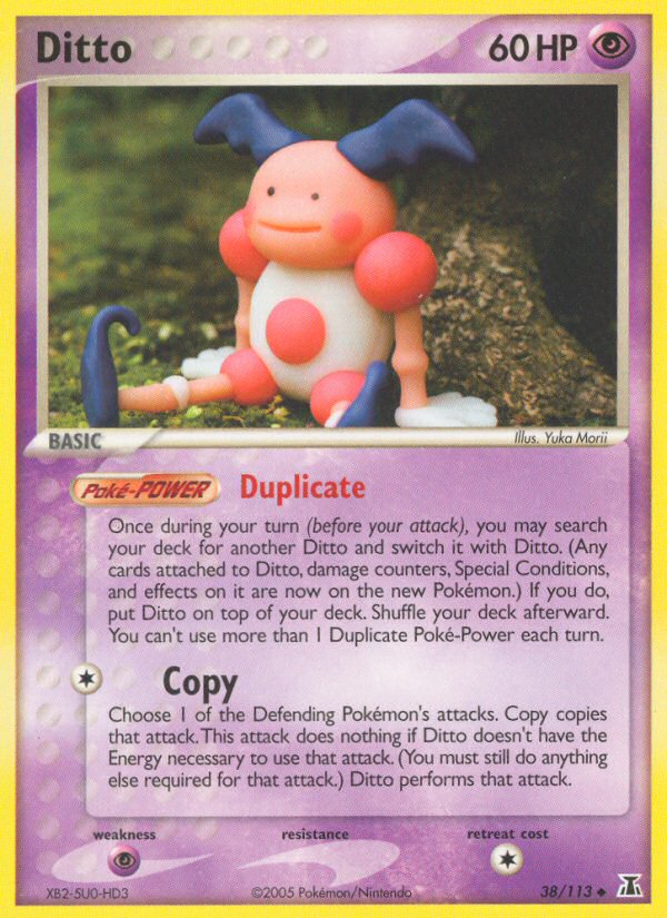 Ditto (38/113) [EX: Delta Species] | Clutch Gaming