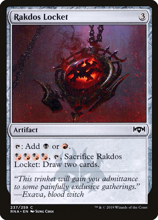 Rakdos Locket [Ravnica Allegiance] | Clutch Gaming