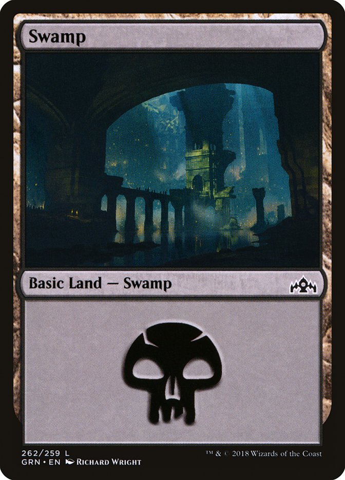 Swamp (262) [Guilds of Ravnica] | Clutch Gaming