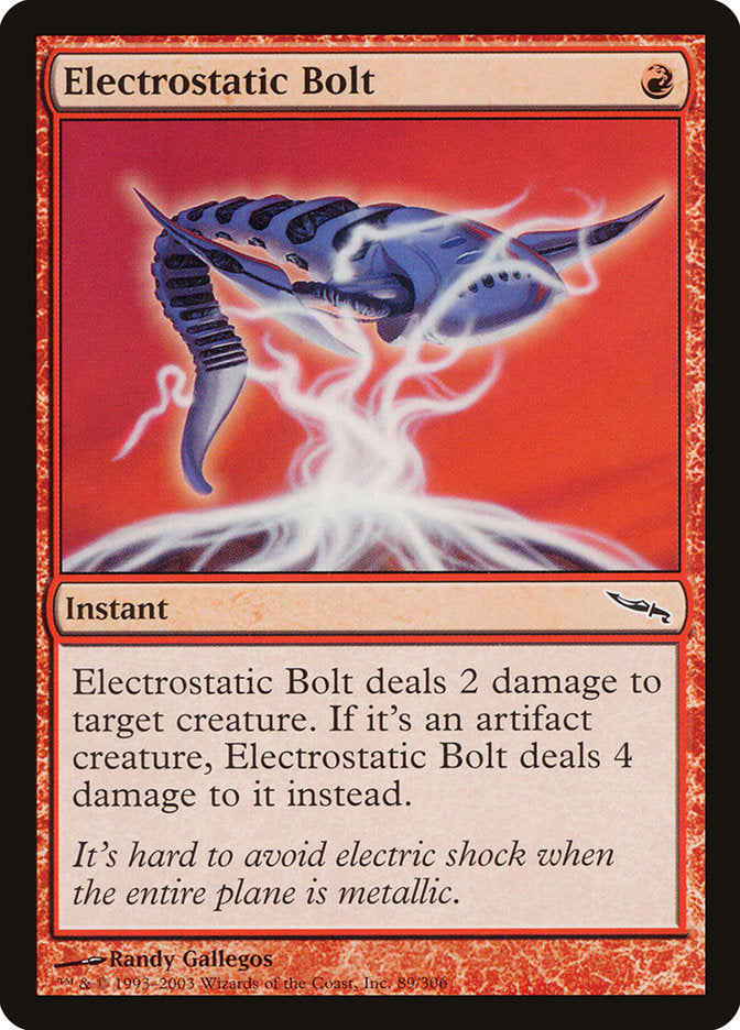 Electrostatic Bolt [Mirrodin] | Clutch Gaming