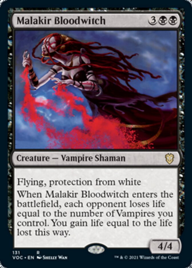 Malakir Bloodwitch [Innistrad: Crimson Vow Commander] | Clutch Gaming