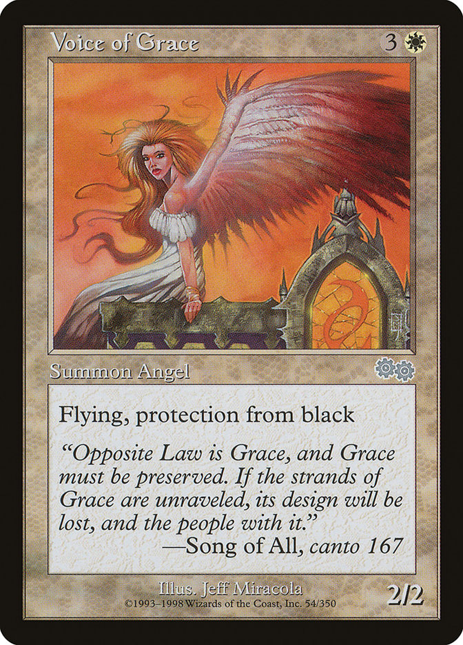 Voice of Grace [Urza's Saga] | Clutch Gaming