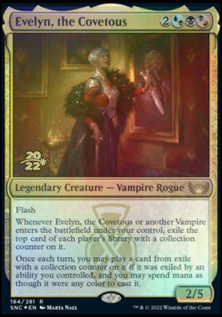 Evelyn, the Covetous [Streets of New Capenna Prerelease Promos] | Clutch Gaming