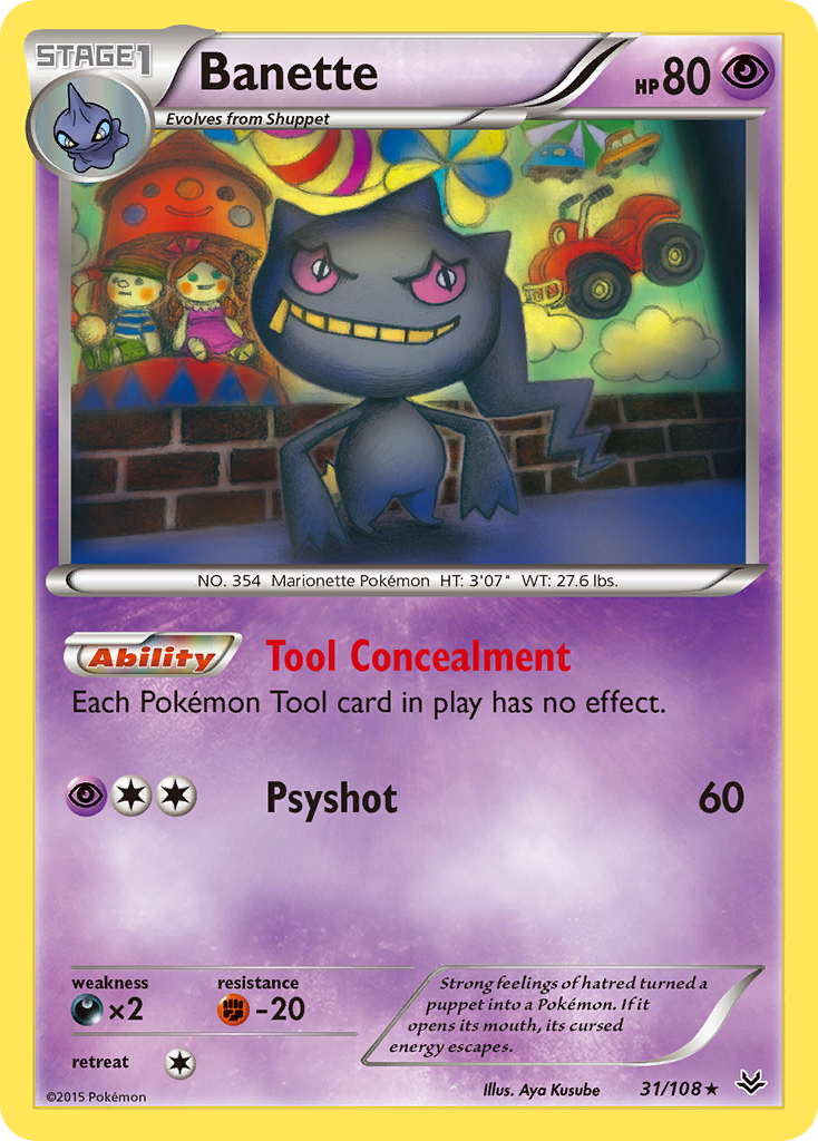 Banette (31/108) [XY: Roaring Skies] | Clutch Gaming