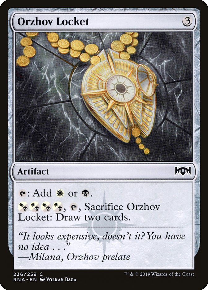 Orzhov Locket [Ravnica Allegiance] | Clutch Gaming