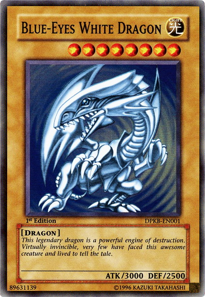 Blue-Eyes White Dragon [DPKB-EN001] Super Rare | Clutch Gaming