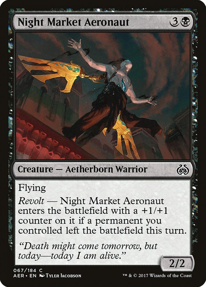 Night Market Aeronaut [Aether Revolt] | Clutch Gaming