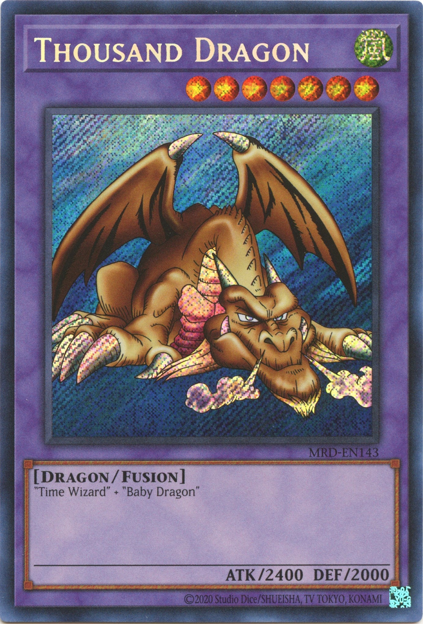 Thousand Dragon (25th Anniversary) [MRD-EN143] Secret Rare | Clutch Gaming