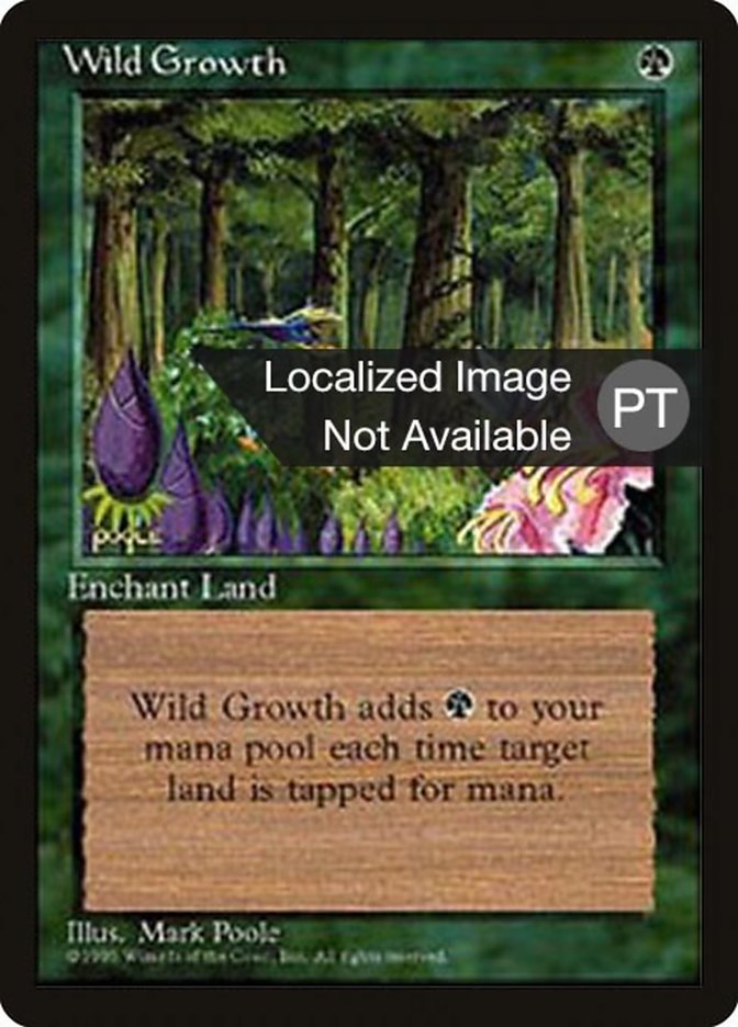 Wild Growth [Fourth Edition (Foreign Black Border)] | Clutch Gaming