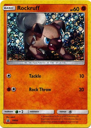 Rockruff (SM06) (General Mills Promo) [Sun & Moon: Black Star Promos] | Clutch Gaming