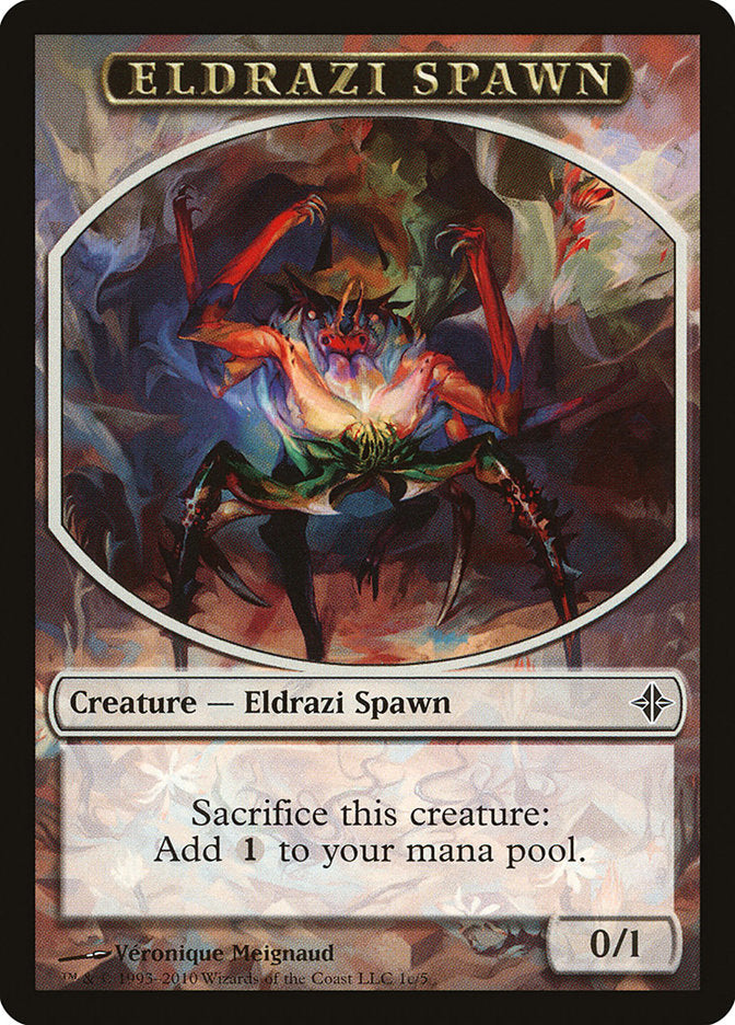 Eldrazi Spawn Token (1c/5) [Rise of the Eldrazi Tokens] | Clutch Gaming