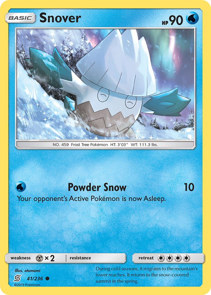 Snover (41/236) [Sun & Moon: Unified Minds] | Clutch Gaming