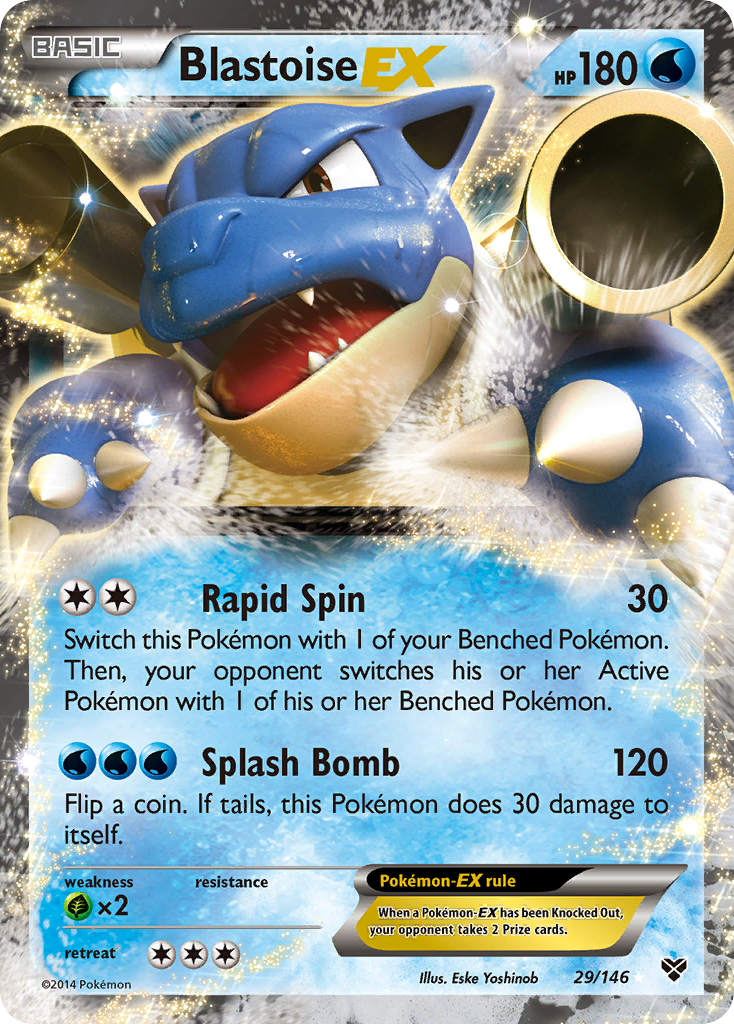 Blastoise EX (29/146) [XY: Base Set] | Clutch Gaming