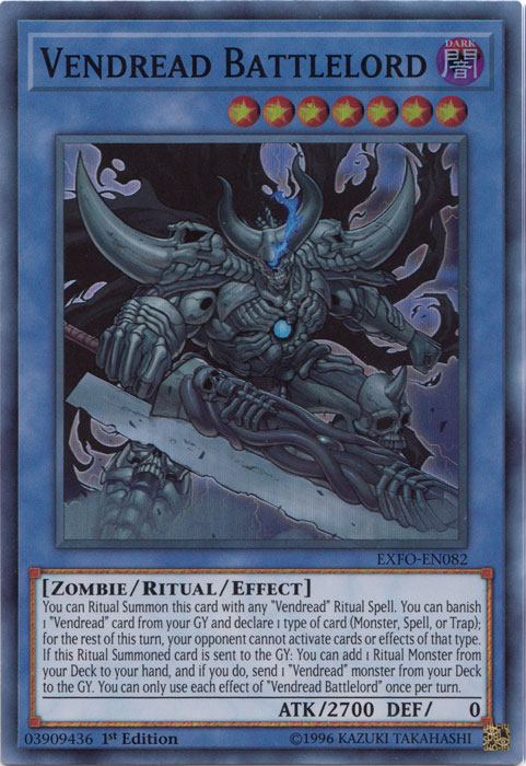 Vendread Battlelord [EXFO-EN082] Super Rare | Clutch Gaming