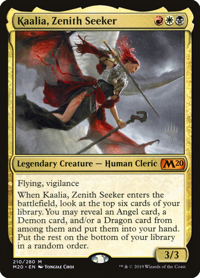 Kaalia, Zenith Seeker (Promo Pack) [Core Set 2020 Promos] | Clutch Gaming