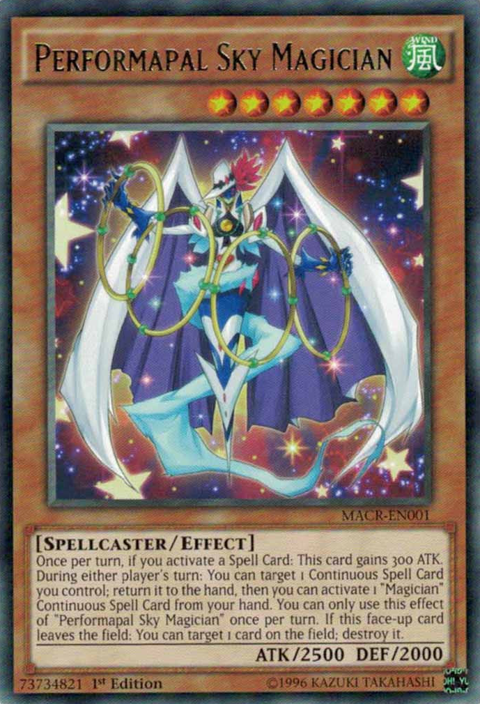 Performapal Sky Magician [MACR-EN001] Rare | Clutch Gaming