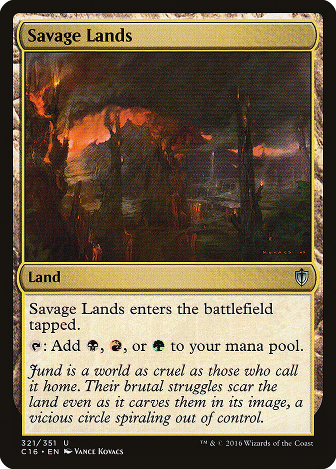 Savage Lands [Commander 2016] | Clutch Gaming