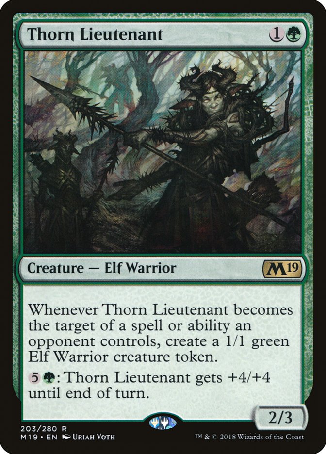 Thorn Lieutenant [Core Set 2019] | Clutch Gaming