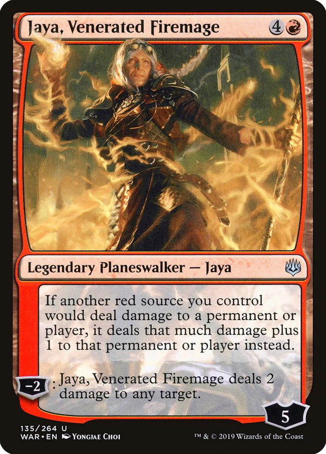 Jaya, Venerated Firemage [War of the Spark] | Clutch Gaming