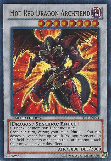 Hot Red Dragon Archfiend [YF06-EN001] Ultra Rare | Clutch Gaming